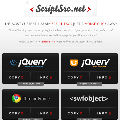 jQuery google api and other google hosted javascript libraries. - ScriptSrc.net